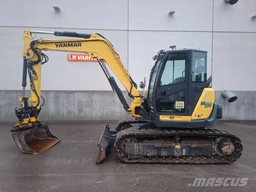 Yanmar SV 100-2A Vidēja lieluma ekskavatori 7 t - 12 t