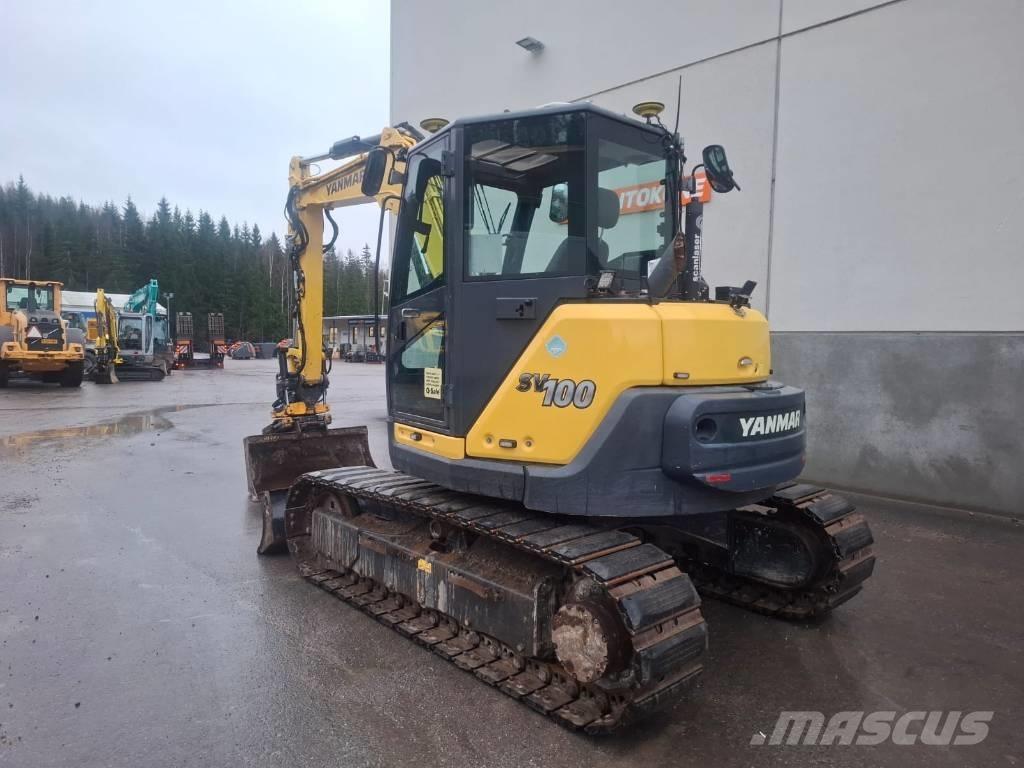 Yanmar SV 100-2A Vidēja lieluma ekskavatori 7 t - 12 t