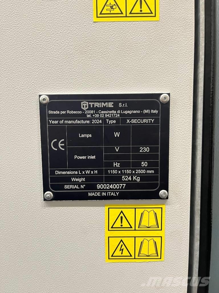 Trime X-Secuirity Tērauda karkasa ēkas