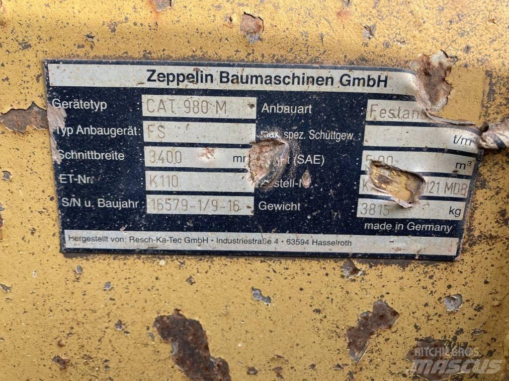 CAT 980 M Iekrāvēji uz riteņiem