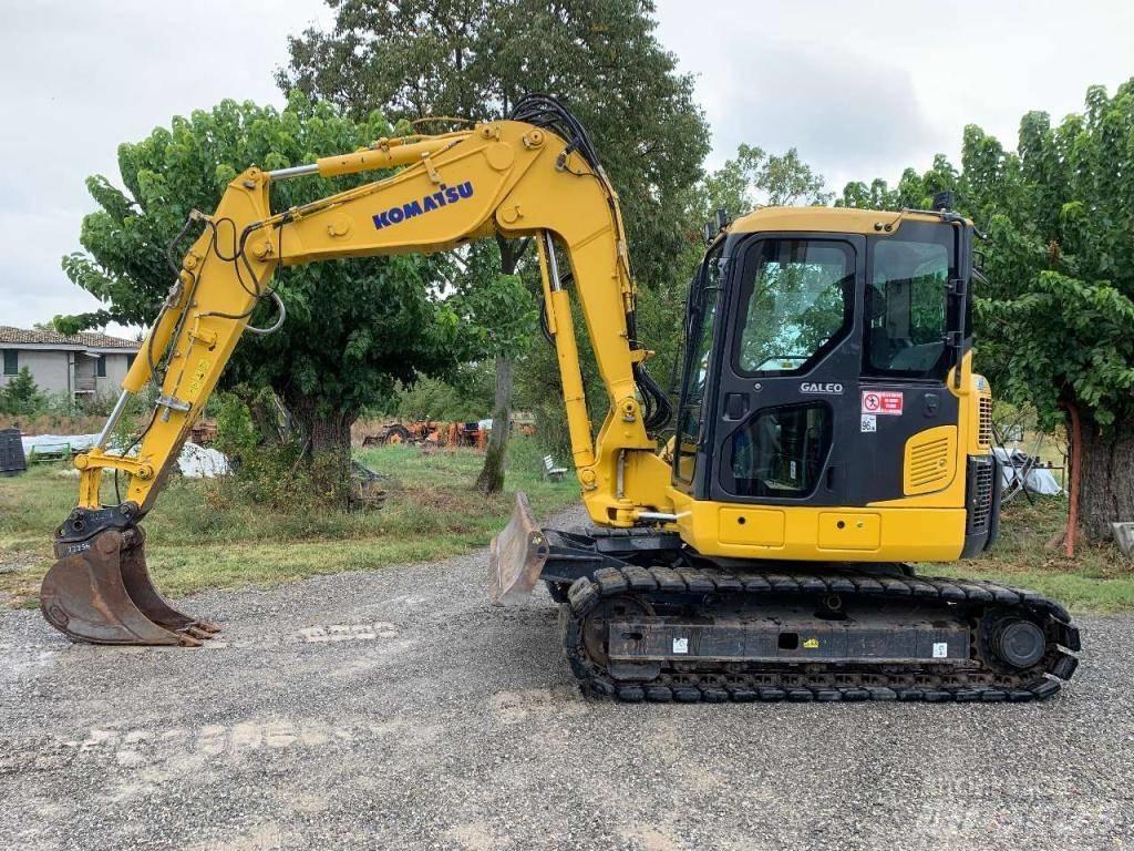 Komatsu PC88MR-8 Kāpurķēžu ekskavatori