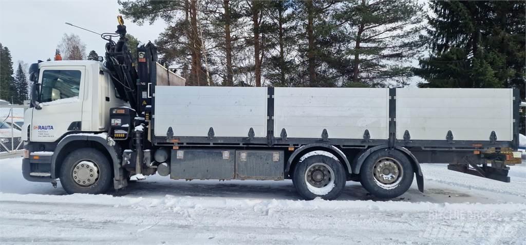 Scania P380 Smagās mašīnas ar celtni