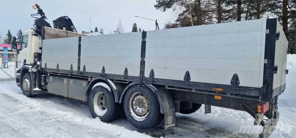 Scania P380 Smagās mašīnas ar celtni