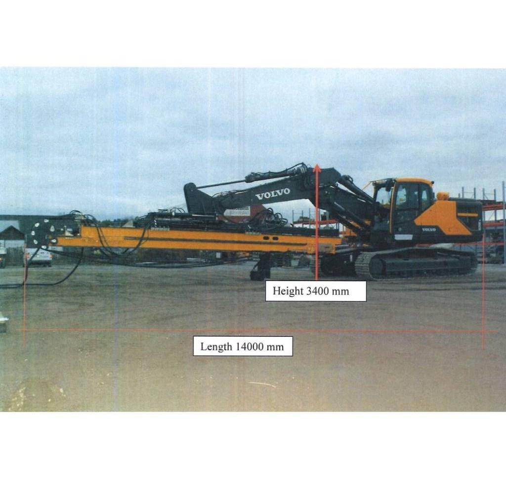 Volvo EC 250 ENL Īpašie ekskavatori