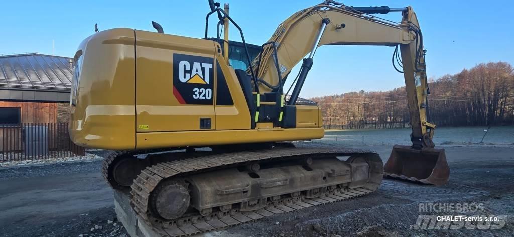 CAT 320 Kāpurķēžu ekskavatori