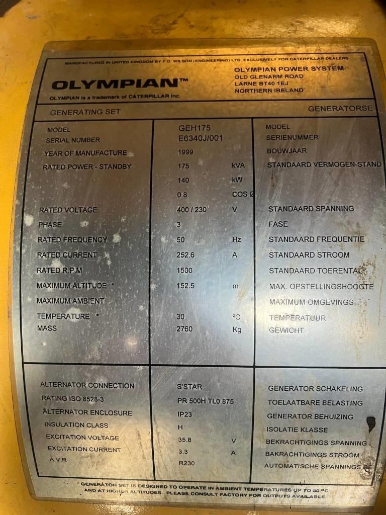 Olympian GEH 175 Dīzeļģeneratori