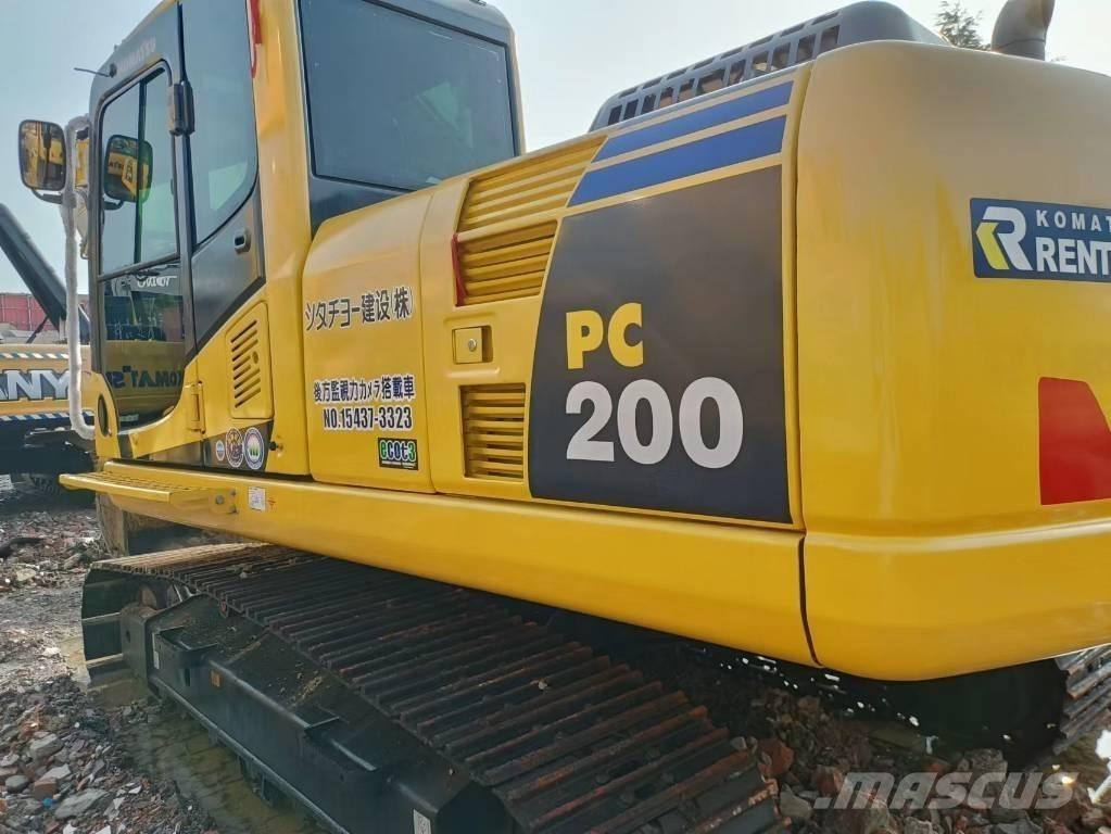 Komatsu PC 200-8 Kāpurķēžu ekskavatori