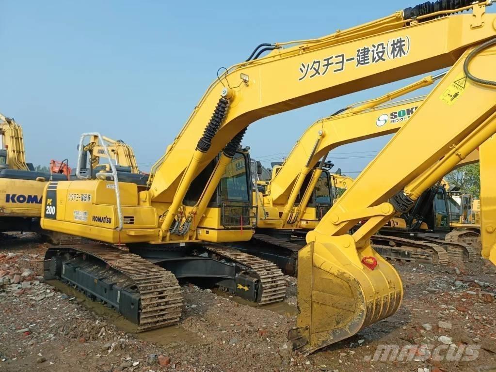 Komatsu PC 200-8 Kāpurķēžu ekskavatori