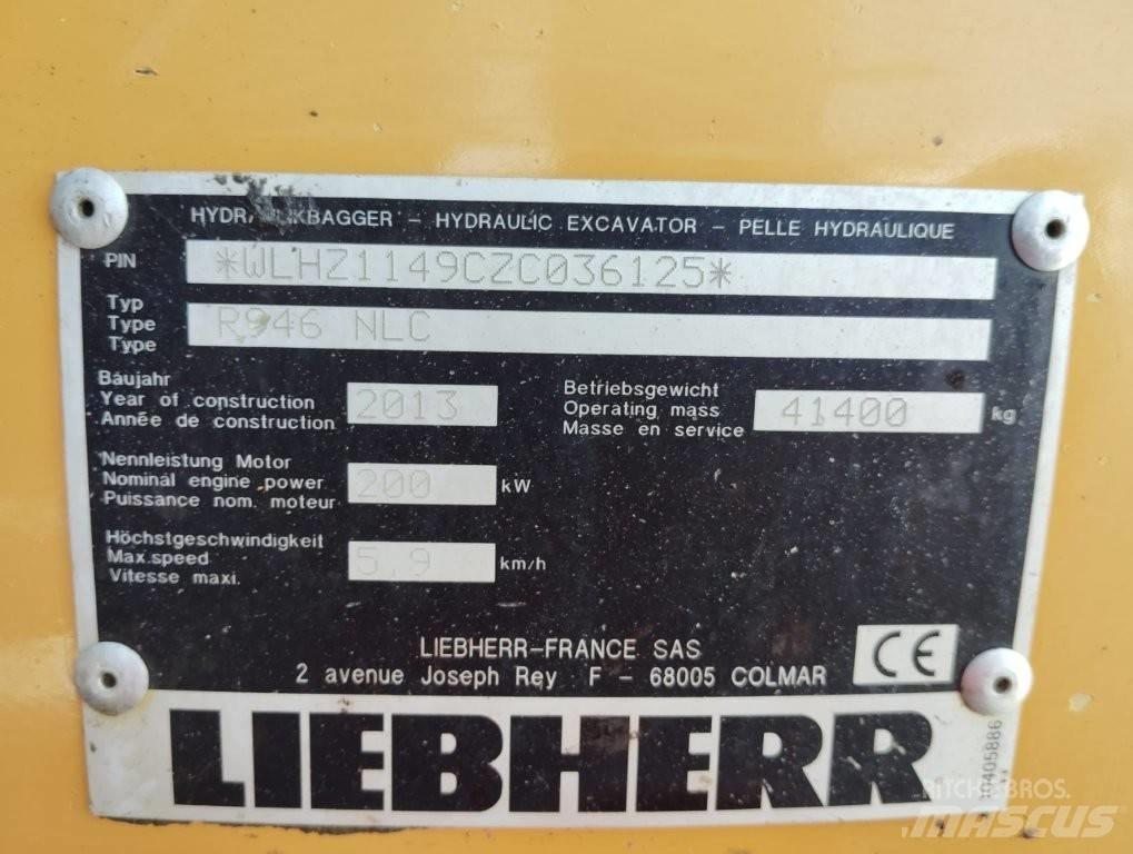 Liebherr R 946 Kāpurķēžu ekskavatori