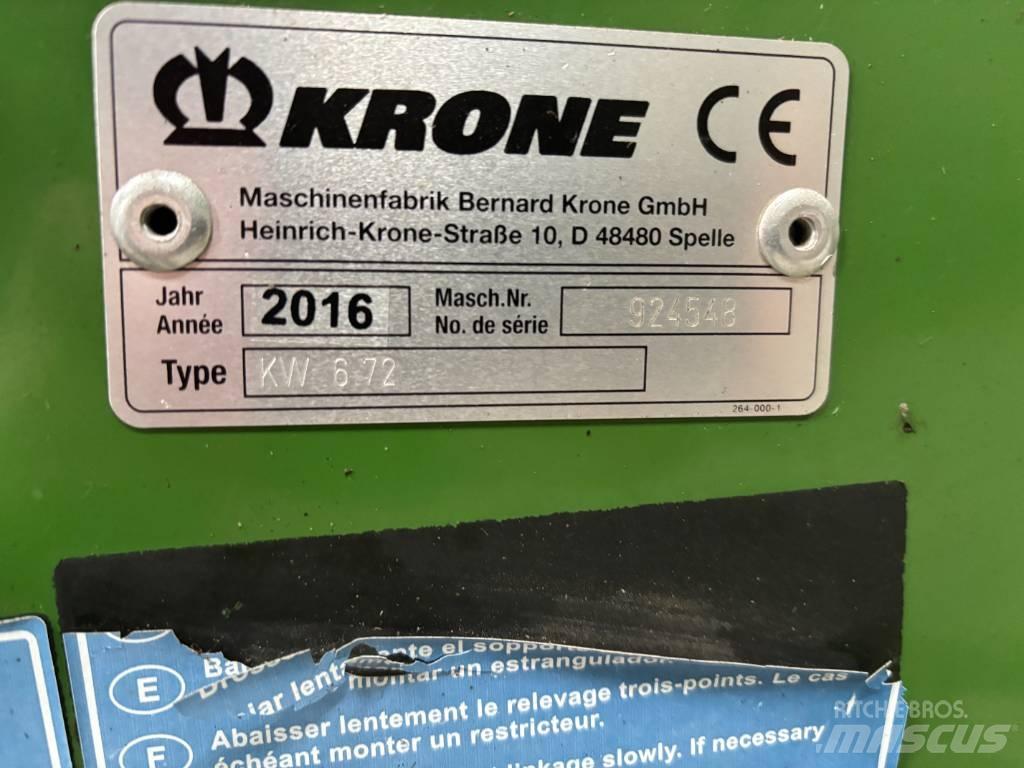 Krone KW 6.72/6 Grābekļi un siena ārdītāji