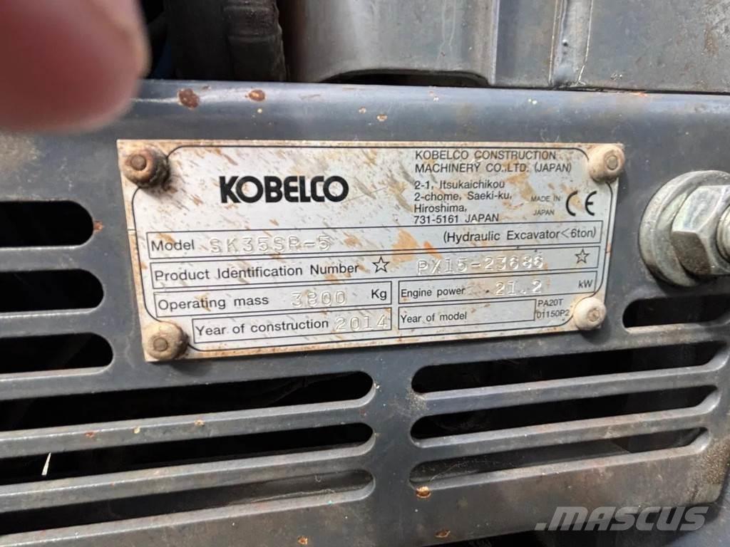 Kobelco SK35SR-5 Mini ekskavatori < 7 t