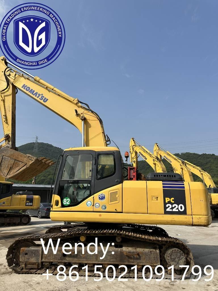 Komatsu PC 220-7 Kāpurķēžu ekskavatori