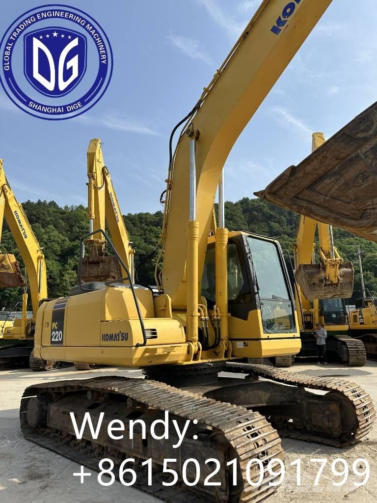 Komatsu PC 220-7 Kāpurķēžu ekskavatori