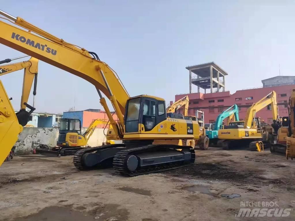 Komatsu PC 400 Kāpurķēžu ekskavatori