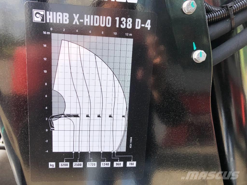 HIAB X-HiDuo 138 D-4 Iekrāvēju krāni