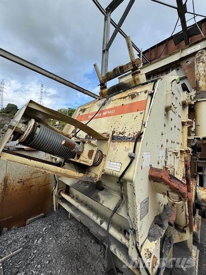 Metso NP 1415 Drupinātāji