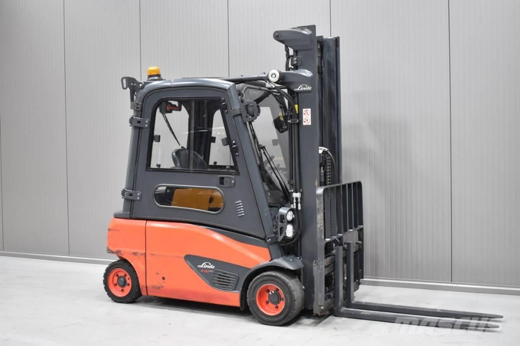 Linde E 20 PL - 02 Elektriskie iekrāvēji