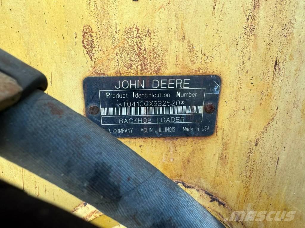 DEERE 410G Ekskavatori-iekrāvēji