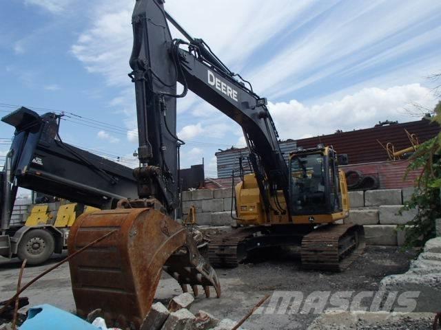 John Deere 245 GLC Kāpurķēžu ekskavatori