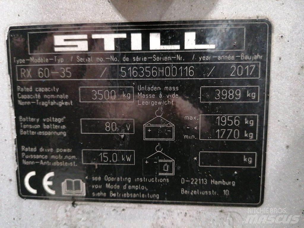 Still RX60-35 Elektriskie iekrāvēji