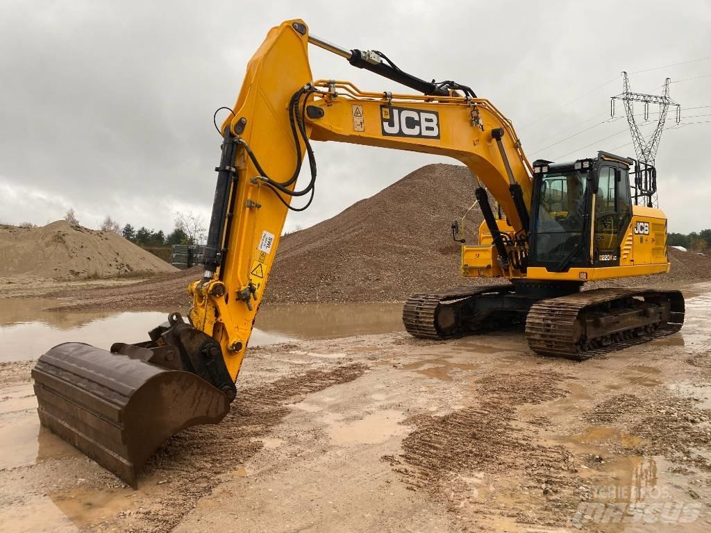 JCB 220 XL Kāpurķēžu ekskavatori