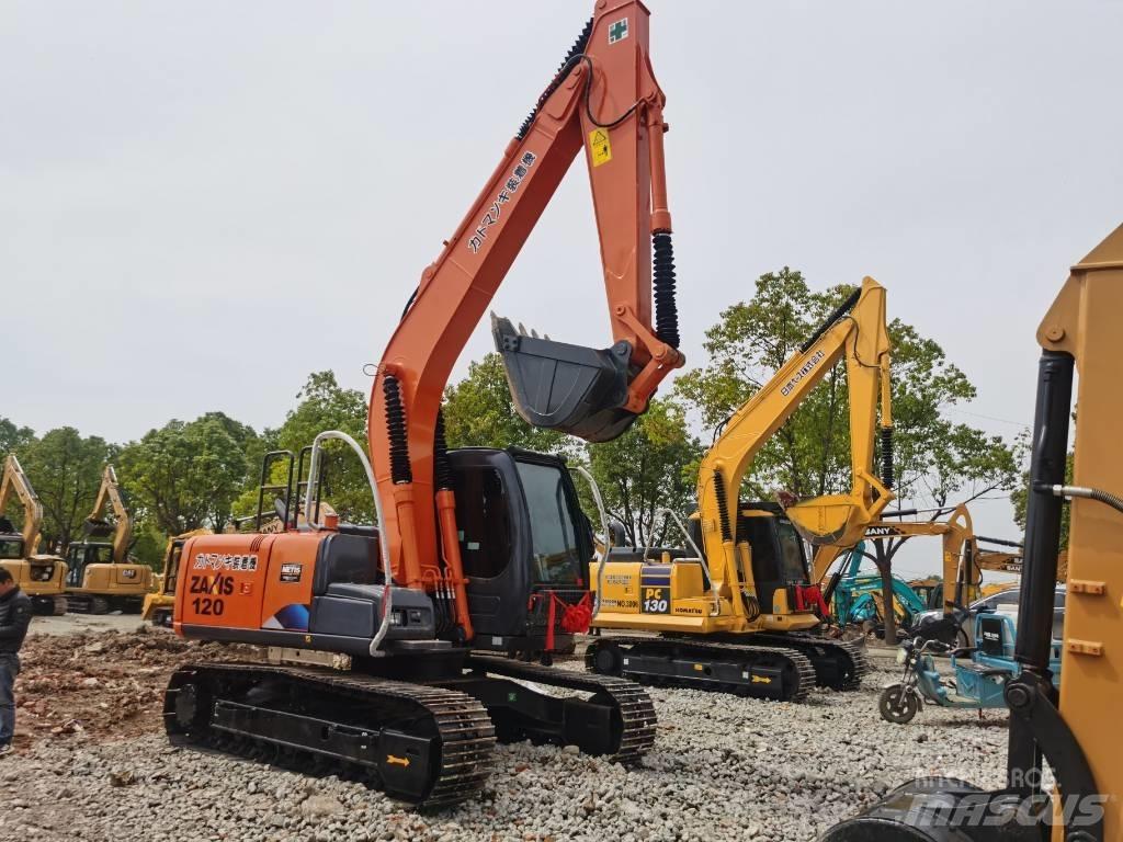 Hitachi ZX 120 Kāpurķēžu ekskavatori