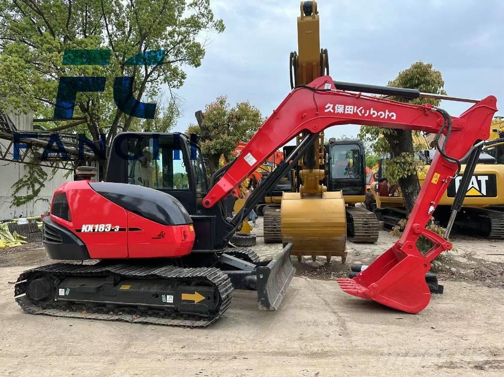 Kubota KX 183 Kāpurķēžu ekskavatori