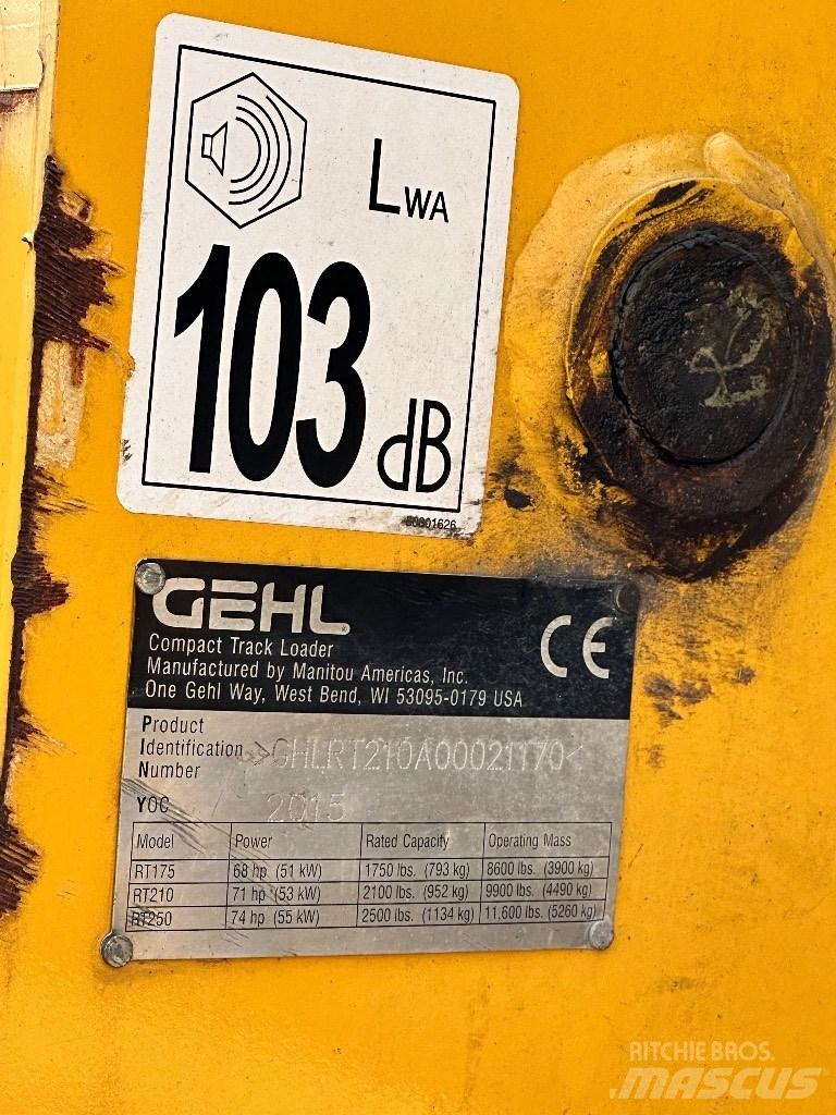 Gehl RT 210 Lietoti riteņu kompaktiekrāvēji