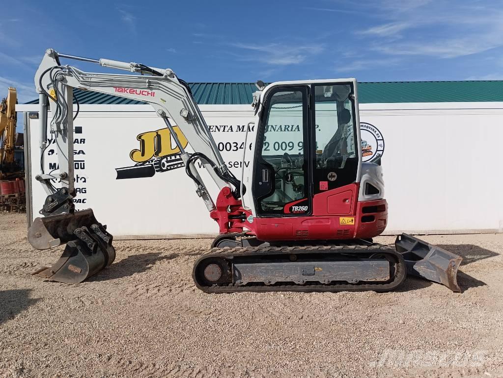 Takeuchi TB 260 Mini ekskavatori < 7 t