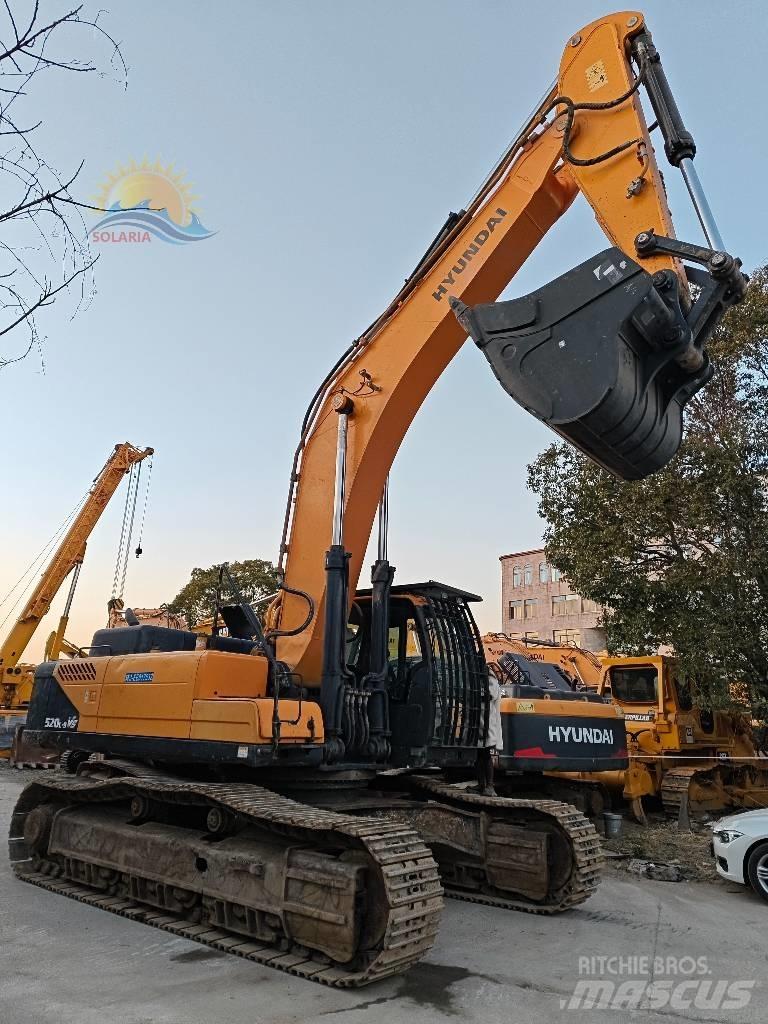 Hyundai R520L-9VS Kāpurķēžu ekskavatori