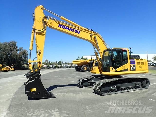 Komatsu PC240LC-11 Kāpurķēžu ekskavatori