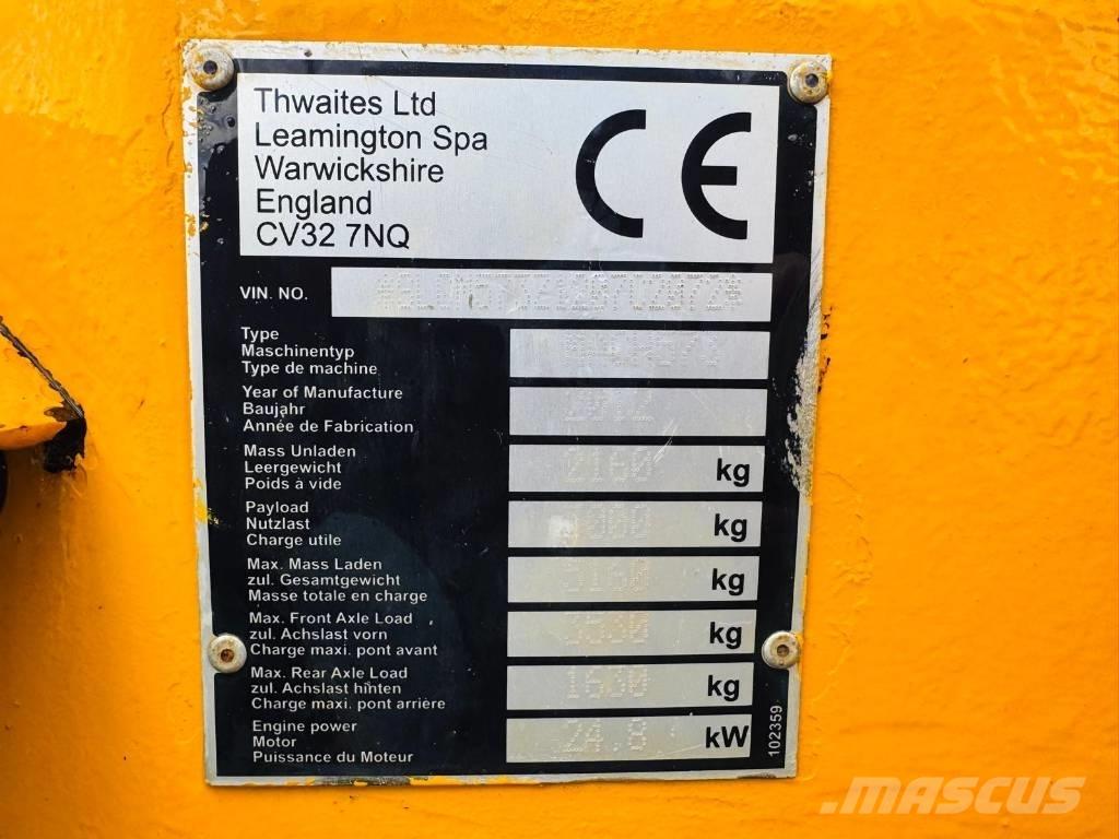 Thwaites MACH 573 Mini pašizgāzēji