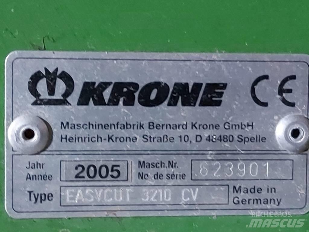 Krone 3210 CV Pļaujmašīnas ar kondicionieri