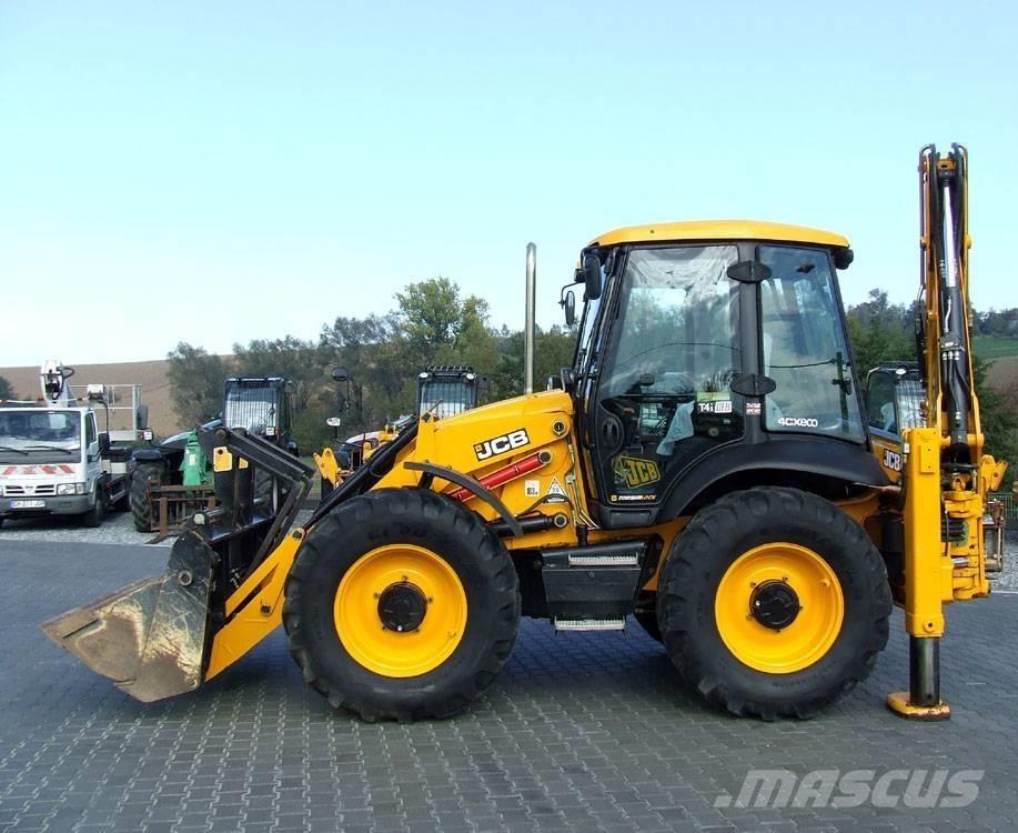 JCB 4cx Ekskavatori-iekrāvēji