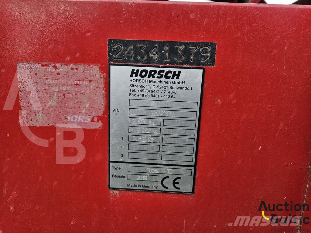 Horsch Focus 4 TD Kombinētās sējmašīnas