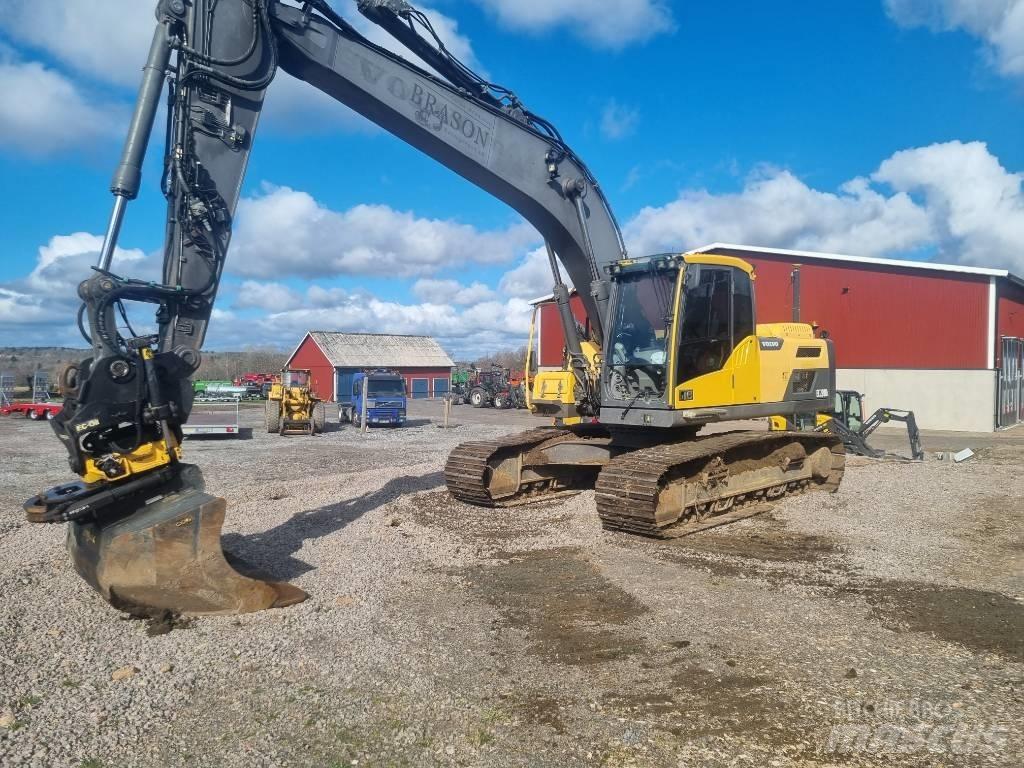 Volvo EC 220 DL Kāpurķēžu ekskavatori
