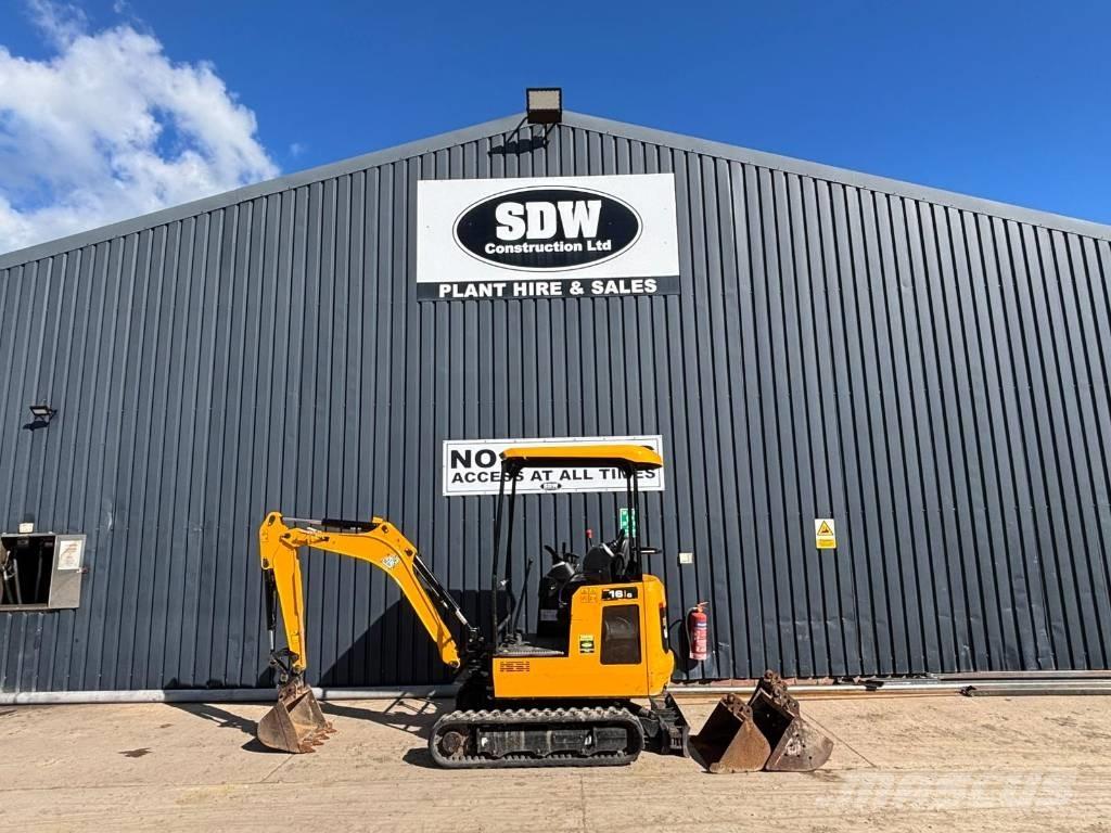 JCB 16 C Mini ekskavatori < 7 t