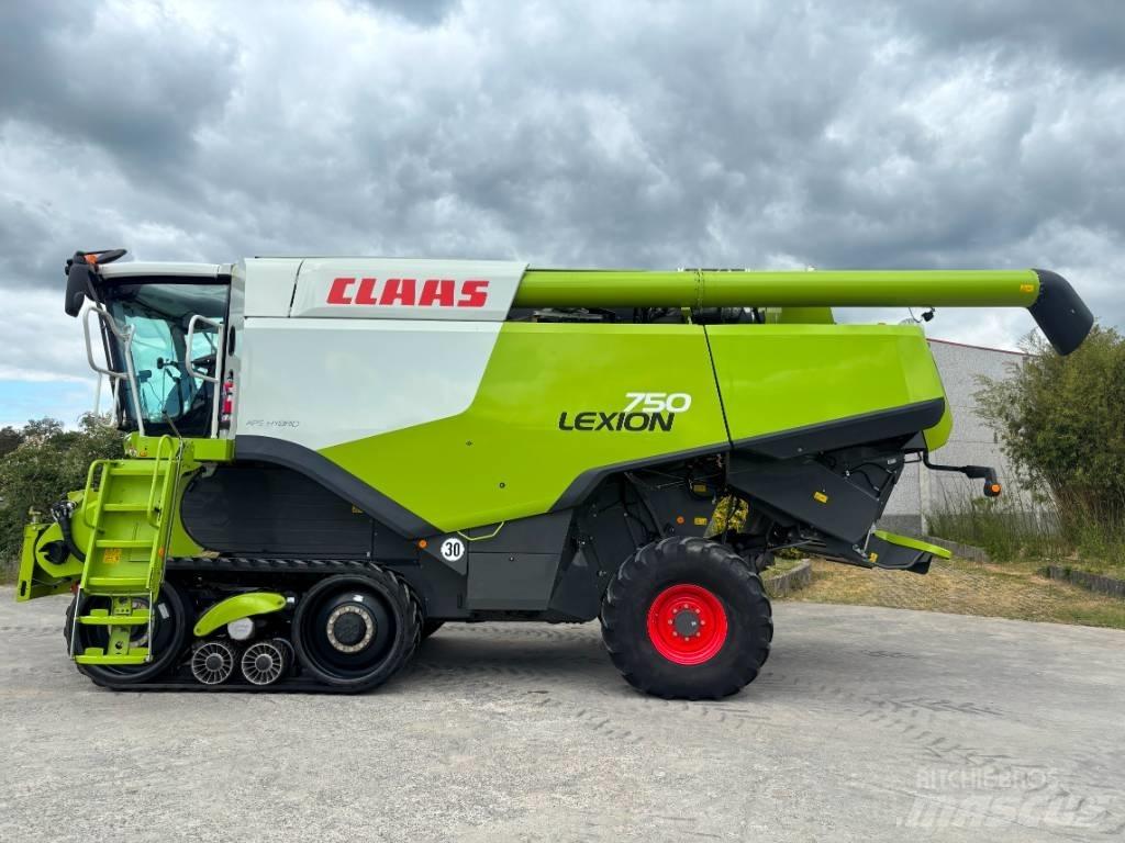 CLAAS Lexion 750 TT Ražas novākšanas kombaini
