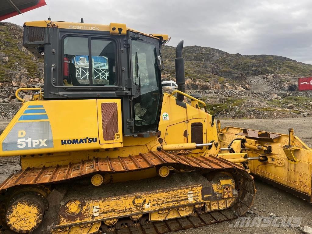 Komatsu D 51 PX-22 Kāpurķēžu buldozeri