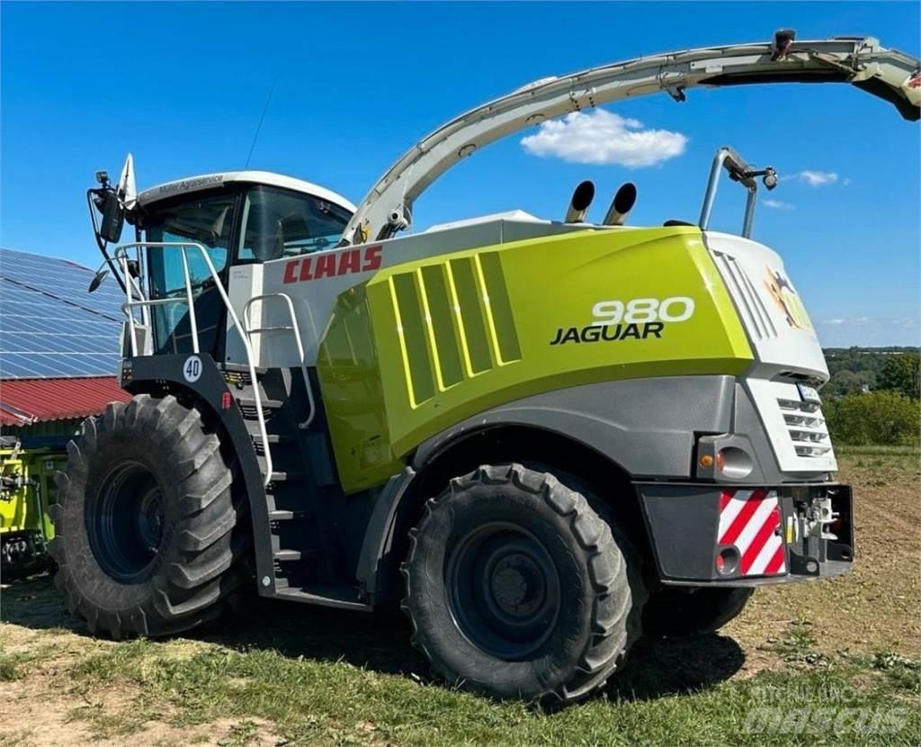 CLAAS Jaguar 980 Lopbarības novācēji