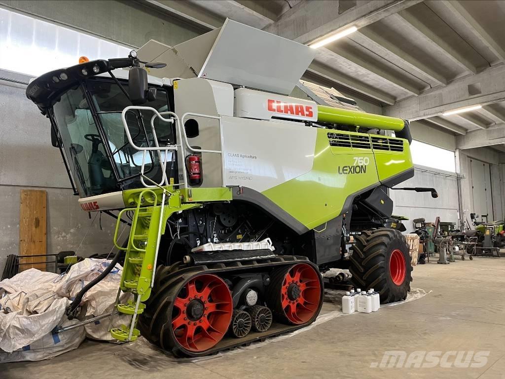 CLAAS Lexion 760 TT Ražas novākšanas kombaini
