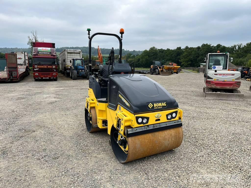 Bomag BW 120 Divvalču grunts veltņi