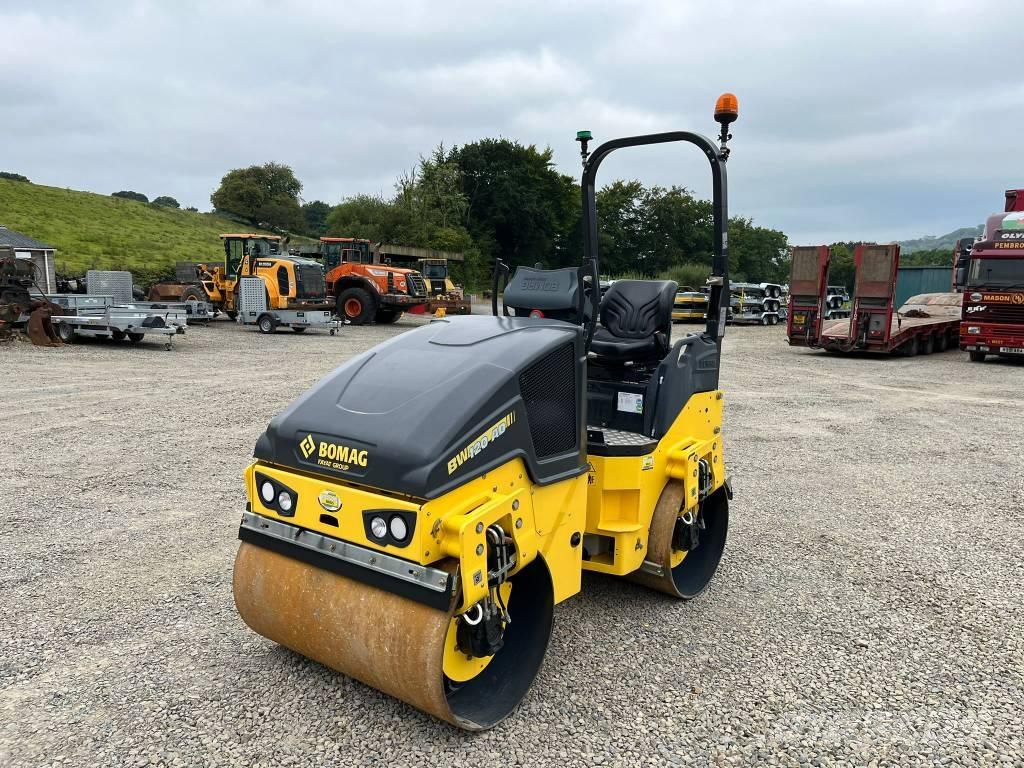 Bomag BW 120 Divvalču grunts veltņi