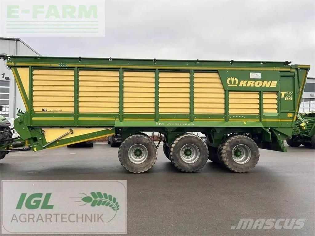 Krone tx 560 Graudu pārkraušanas piekabes
