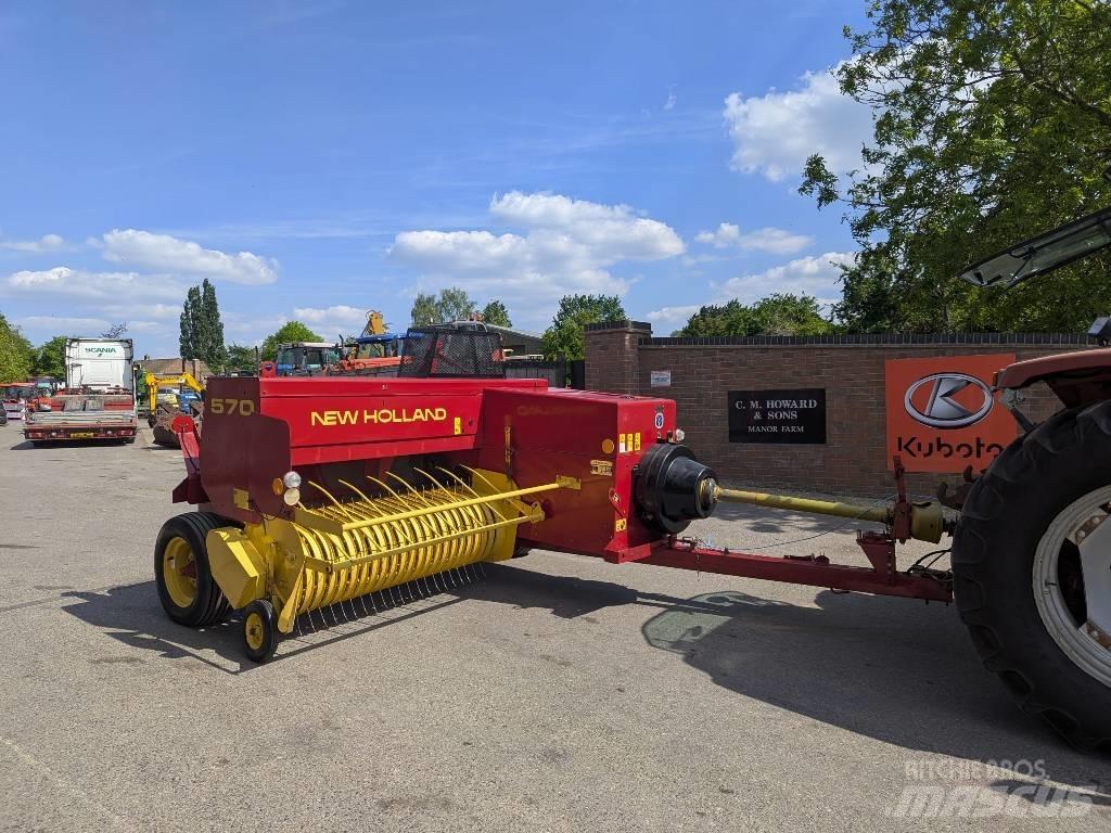 New Holland 575 Ķīpu preses
