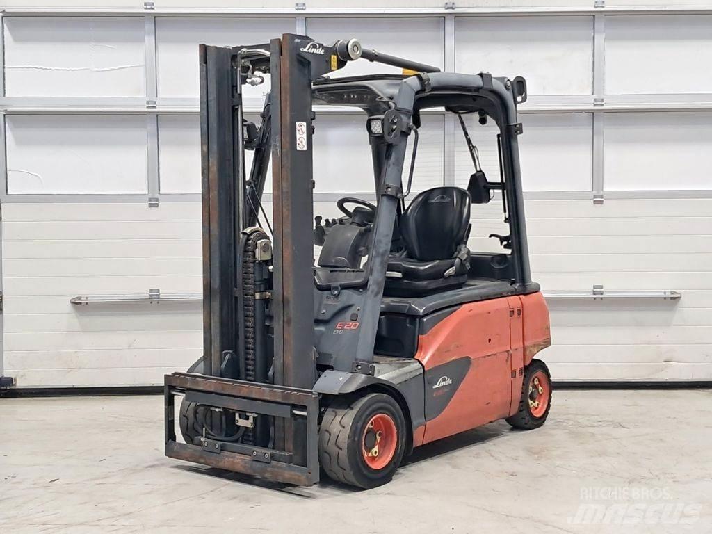Linde E20PL-02 Elektriskie iekrāvēji