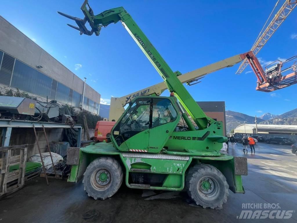 Merlo Roto 33.16 K S Teleskopiskie manipulatori