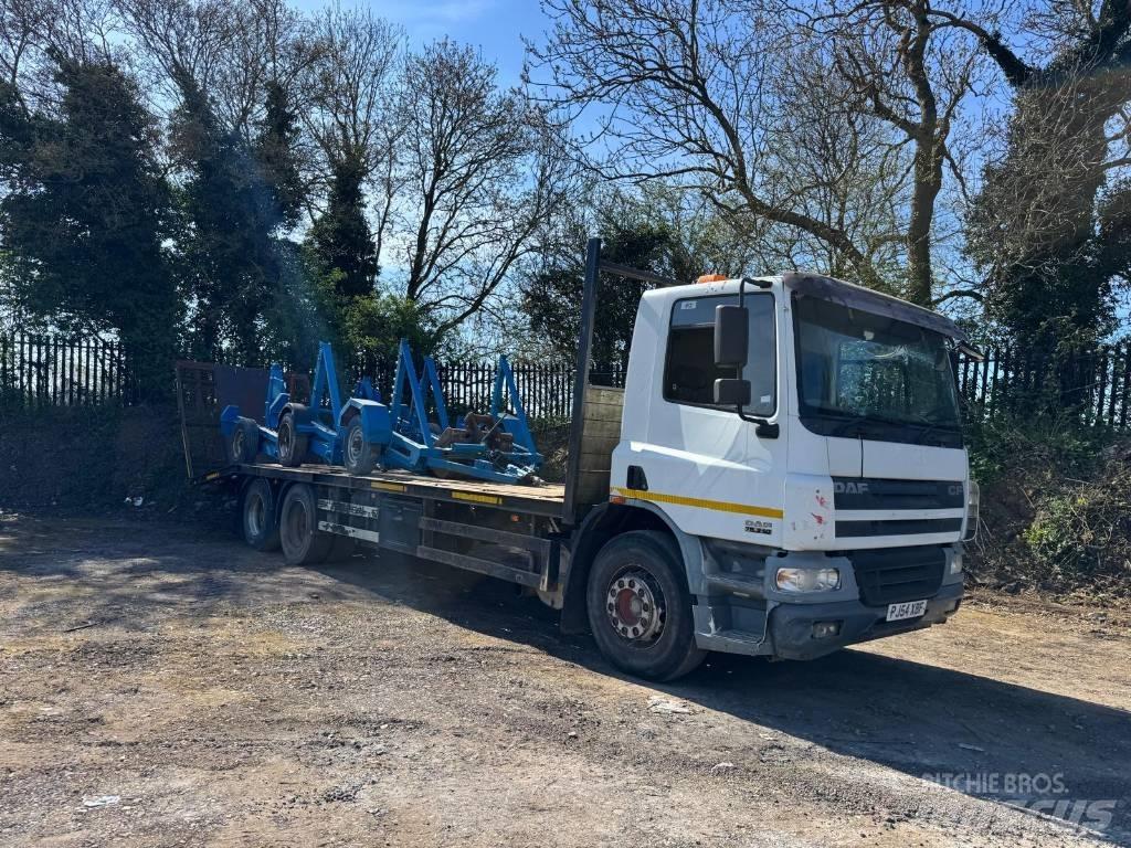 DAF DAF FAS CF75.310 Platformas/kravas mašīnas ar vinču