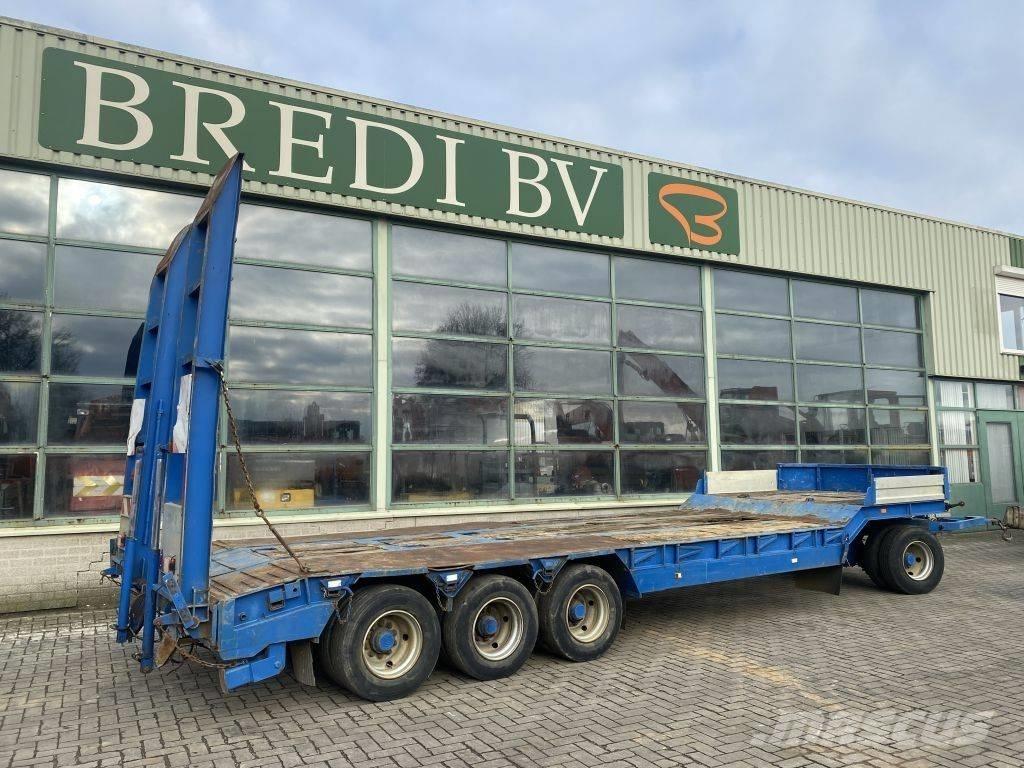  Dieplader 4 assen Zemie treileri