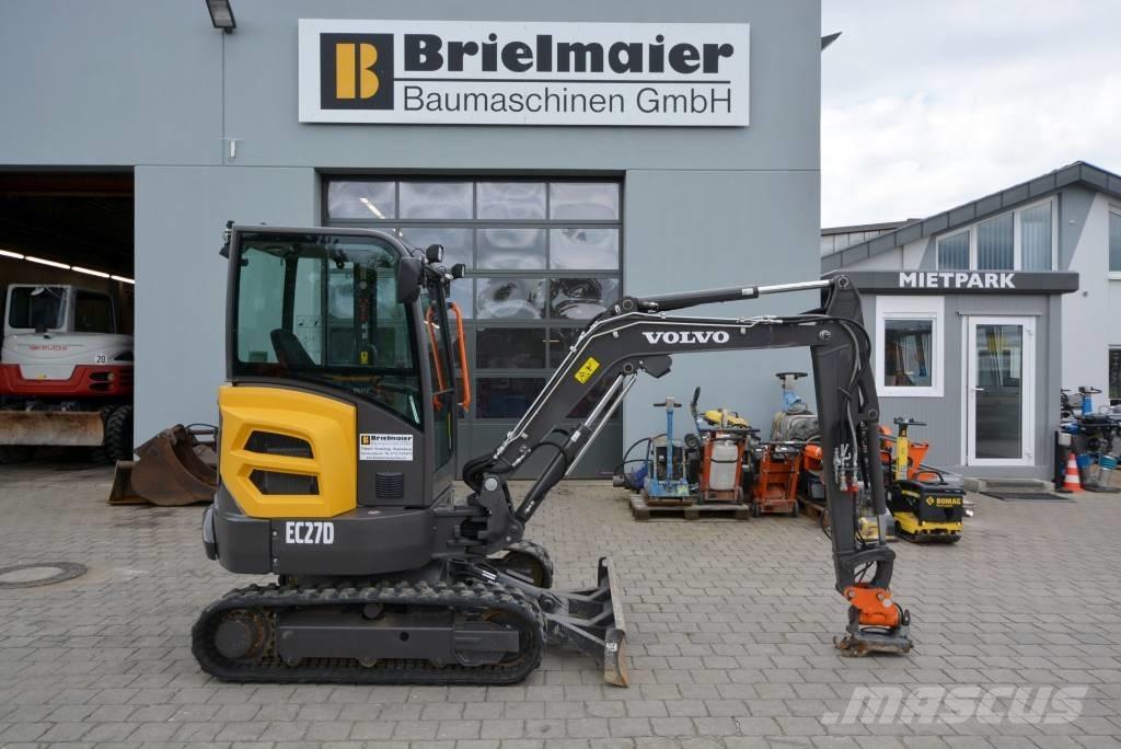 Volvo EC 27 D Mini ekskavatori < 7 t